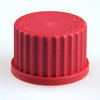 Caps for Threaded Scrubbers, without hole, GL32, 2 pack